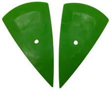 Lot of 2 Green Contour Auto Glass Window Film Tint Installation Tools