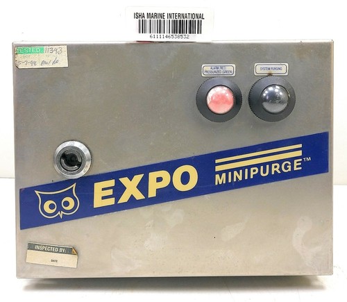 Expo Safety System EN50 016/BS 5501 pt 3 Minipurge Control System ...