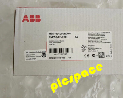 ABB PM556-TP-ETH brand new Programmable Logic Controller Express DHL or FedEx