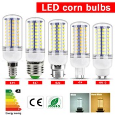 Bulb E27 GU10 G9 LED E14 Corn Light SMD2835 220V chips warm/white Home Lamp