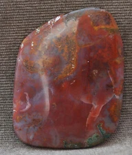 Mexican Agate Free Form Cabochon 20 grams 51.03 X 39.84 X 6.36MM