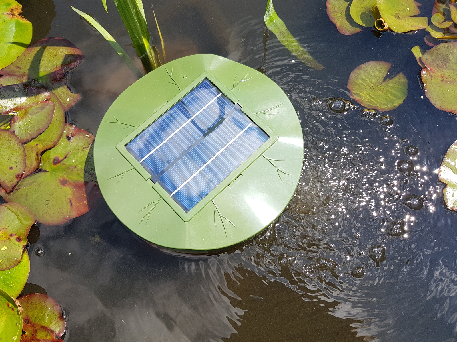 Pond H2o Solar Floating Lily, Fish Pond 
