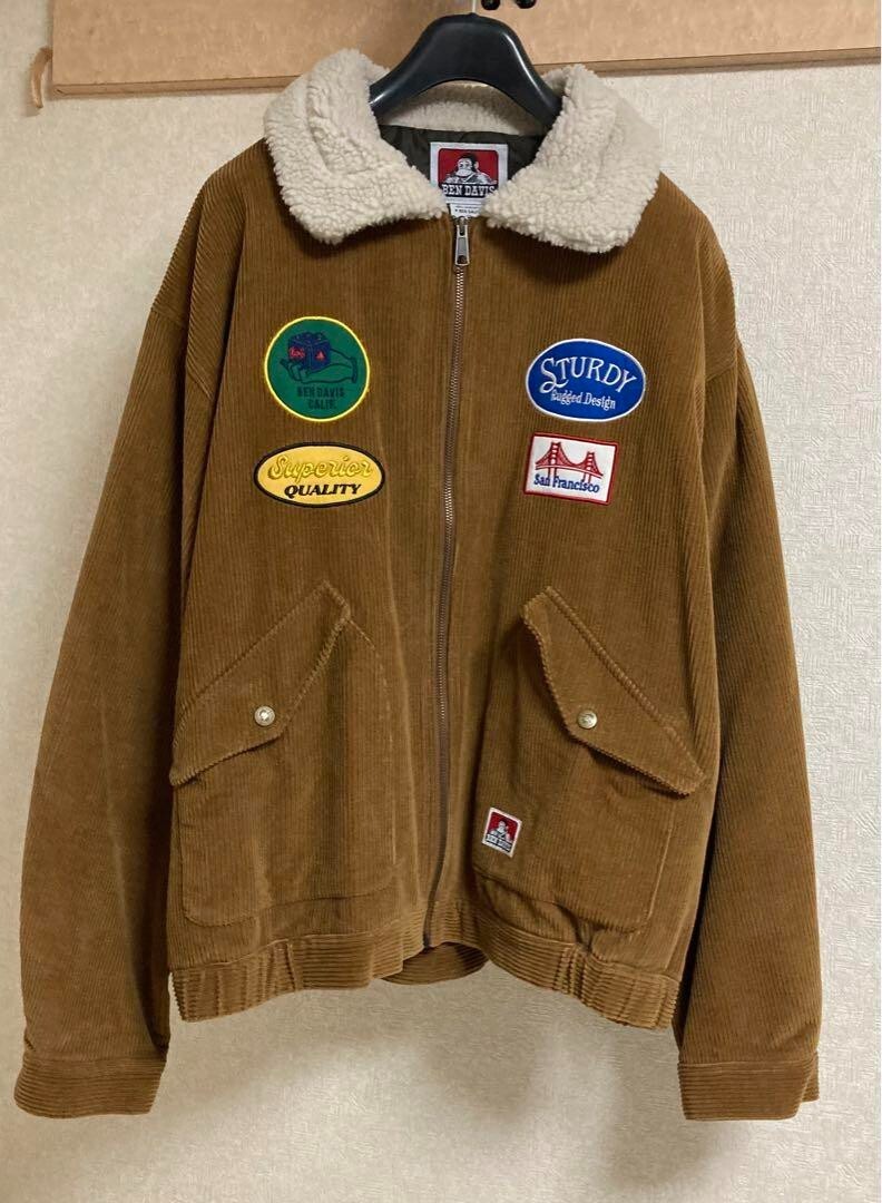 Ben Davis Jacket Corduroy 2780011 color Brown men's Size-L fashion