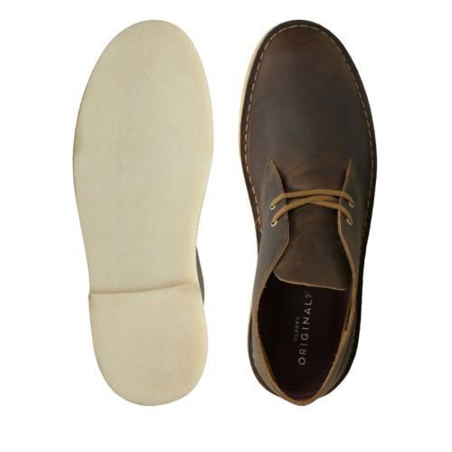 Clarks Originals Desert Boots Men's Beeswax Leather 26138221