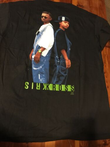 Vintage 1990s Kris Kross T-Shirt Jump Jump concert Tour hip hop Rap XL Shirt - Picture 1 of 8