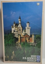 F.X. Schmid Neuschwanstein Castle 1000 Piece Jigsaw Puzzle Tony Stone New