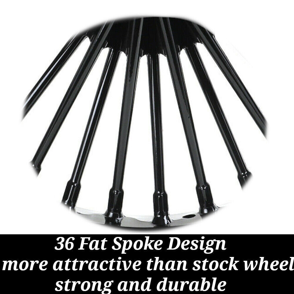 17 Zoll 17x6.0 Fat Spoke Hinterradfelge Felge Rad für Harley Dyna Fat Bob FXDF