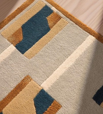 Hand-Tufted Wool Rug 8x10 10x14 ft - Soho Home Posyser Rug, Handmade Area Rug