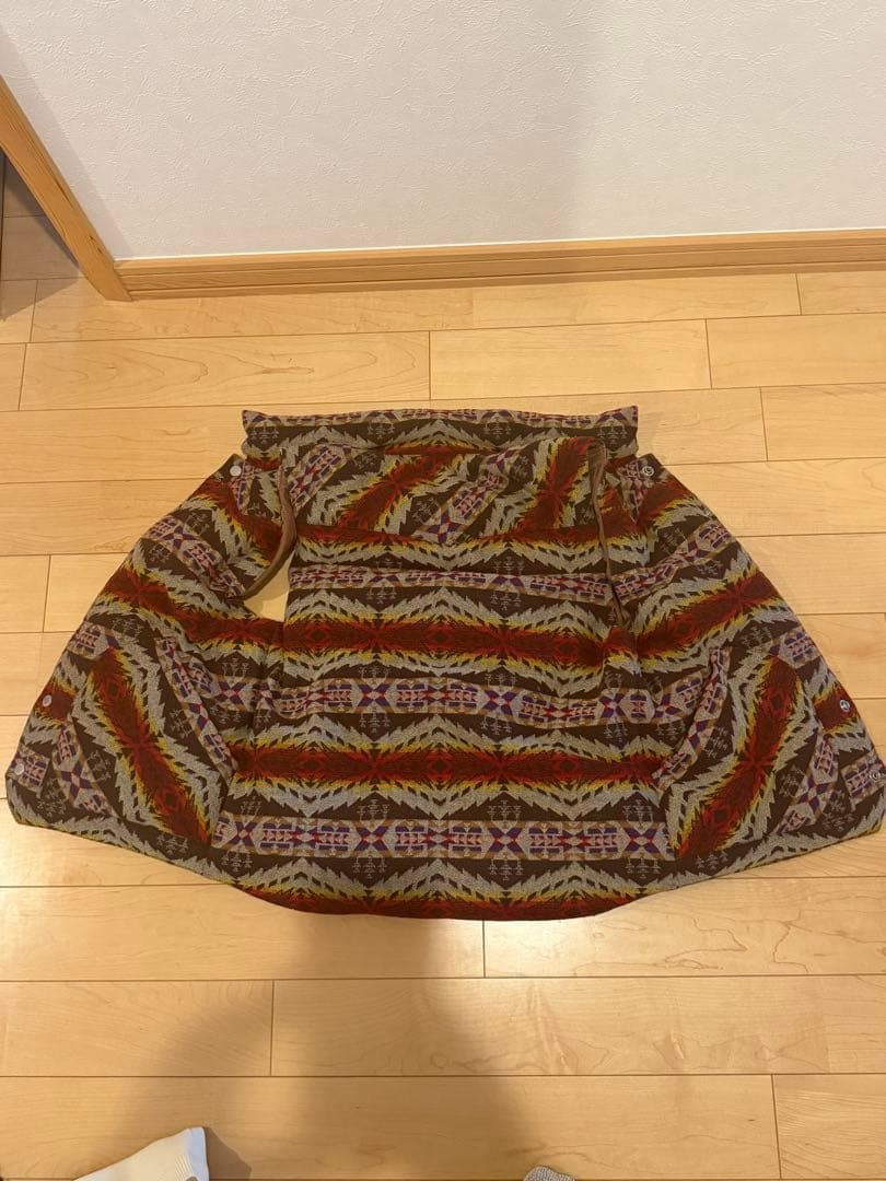 Pendleton Geometric Wool-Blend Down Vest M Multi-… - image 4