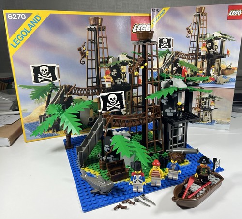 Vintage Lego Pirates ~ Set 6270 ~ Forbidden Island ~ Used ~ 100% Complete