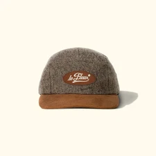 Golf le Fleur* Brown Speckled Wool Camp Hat