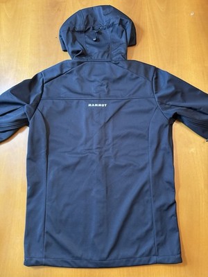 Mammut Ultimate VII SO Hoody Jacke Herren S Schwarz Gore Windstopper Neu Neu mit Etikett