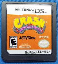 Crash: Mind Over Mutant (Nintendo DS, 2008) Cart Only - Tested Working