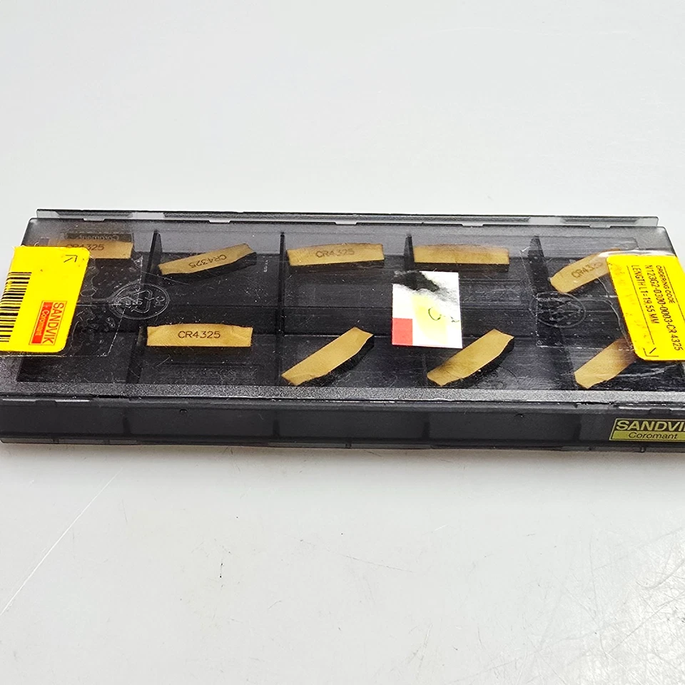 Sandvik Coromant N123G2-0300-0003-CR 4325 Carbide Grooving Inserts (Box of 9) - Image 2 of 4