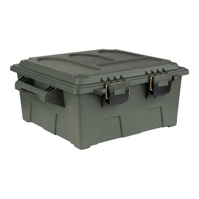 Munitionsbox Transportbox Ammo Box Munitionskiste Kunststoff Deckel oliv GROSS
