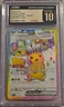 2024 Pokémon Surging Sparks Pikachu ex 219/191 Ultra Rare CGC Pristine 10