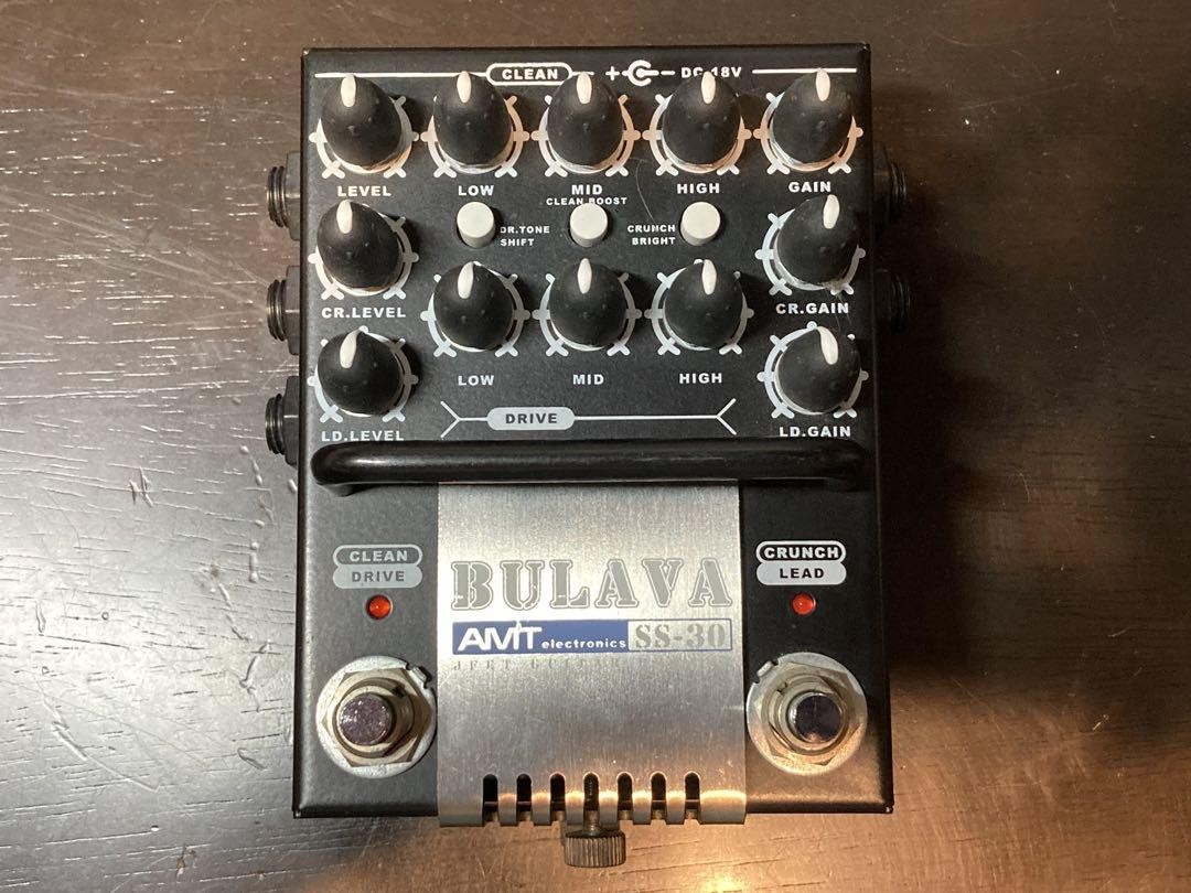 ギター AMT Electronics SS-30 BLAVA AMT BULAVA SS-30 — Studio Series 3-channel JFET Guitar