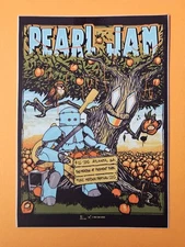 Pearl Jam Die-Cut Vinyl Sticker 2.5"x3.5" Custom 2012 Music Midtown Atlanta