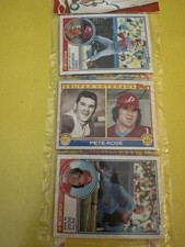 1983 TOPPS BB Holiday 12 Card Rack PHILADELPHIA PHILLIES PETE ROSE NM/MT+
