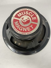 Single 12” Universal Electronics Muscle Magnet Guitar Amp Speaker! 8 Ohm