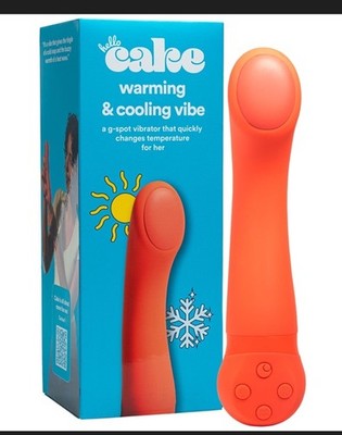Hello Cake Warming & Cooling Vibe - Personal Massager with Warm & Cool READ DE