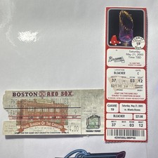 Boston Red Sox Phillies Braves Vintage Ticket Stubs 1999 2005 Original