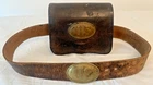 Civil War Model 1864 Cartridge Box w/Tins + Belt & Oval US Buckle! Stamped "24"