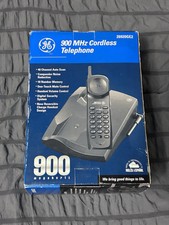 GE 900 MHz Cordless Phone Model 26920GE2 40 Channel Auto Scan 10 number memory