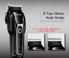 KEMEI Pet Dog Cat Hair Clippers Grooming Trimmer Kit Professional Cordless Set