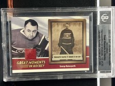 2002-03 BAP Ultimate George Hainsworth Great Moments In Hockey Jersey /20