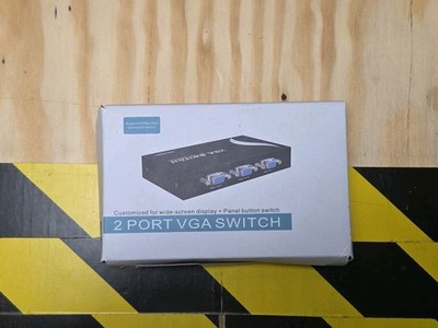 2 Port Vga Switch 2x1 High Definition  Mt-viki