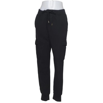 Amaci, Cargohose, Größe: L, Schwarz, Baumwolle/Polyester, Einfarbig, Damen #jAC