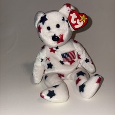 Ty Glory The Bear Plush Toy with Tag Errors