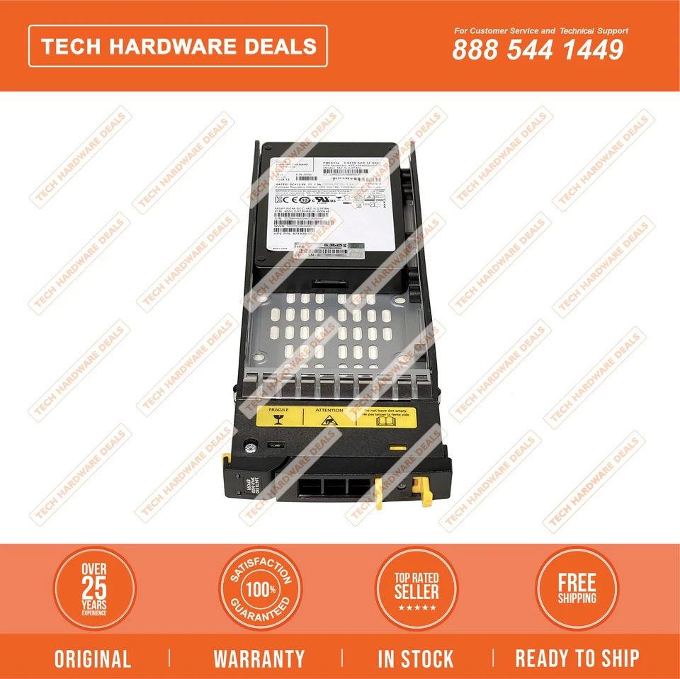 AREA3840S5xnNTRI HPE 3PAR 8000 3.84TB+SW SFF SSD - Image 2 of 3