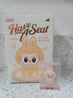 POPMART Labubu Have a Seat Series Authentic, New Sealed DADA USA Shipped