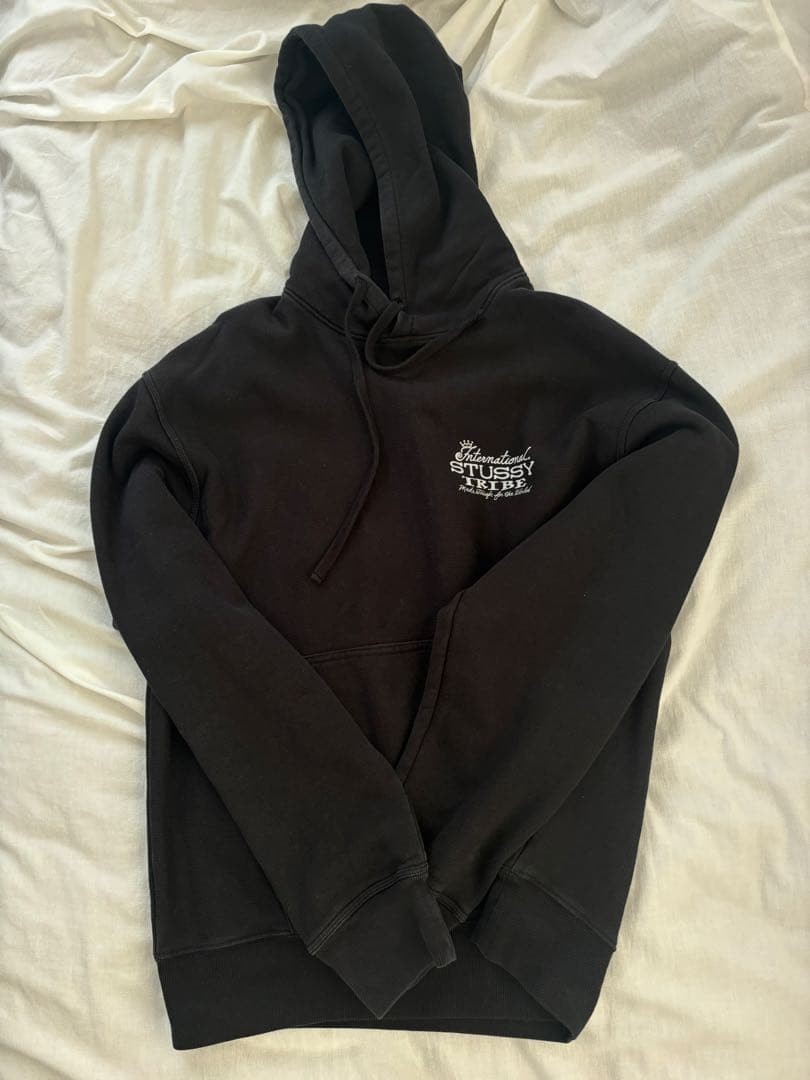 Stussy Sweatshirt Logo Front/Back Print Size L Used