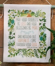 Cross Stitch Chart - Irish Blessing