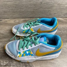 Nike JA 1 GS DX2294-100 Youth 7 Basketball Shoe White Sundial Athletic Sneaker