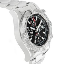 BREITLING WATCH AVENGER II VOLCANO BLACK A339B32PSS A13381 AUTOMATIC CHRONOGRAPH 9