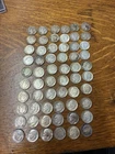 60 Silver Dimes 90% Silver  52 Roosevelt Dimes 8 Mercury Dimes 4.34 Troy Ounces