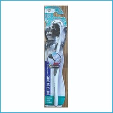 Guru Charcoal Toothbrush Extra Soft Bristles Activated Charcoal Infused Handle