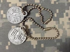 1964-1970 Original Hasbro Adventure Team G I Joe Dog Tags Two (2) - Nice