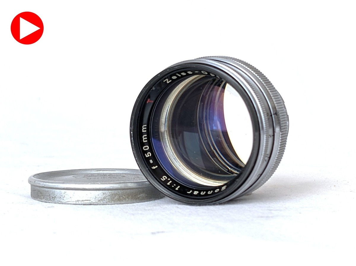 Sonnar50mm F1.5 Zeiss-Opton Cマウント Contax Sonnar 50mm f1.5 (Contax) – FLASHBACK CAMERA