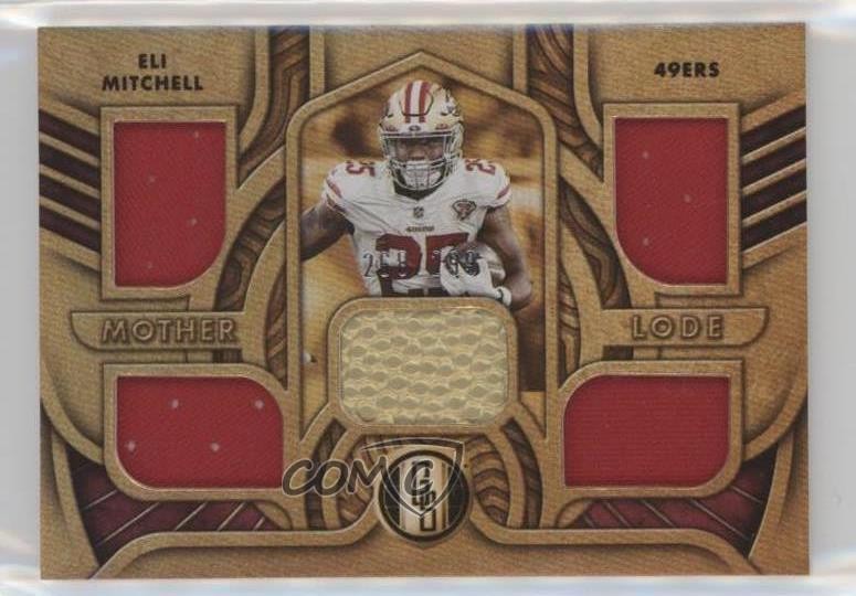 2022 Panini Gold Standard Mother Lode 268/299 Elijah Mitchell Eli #7 n0c