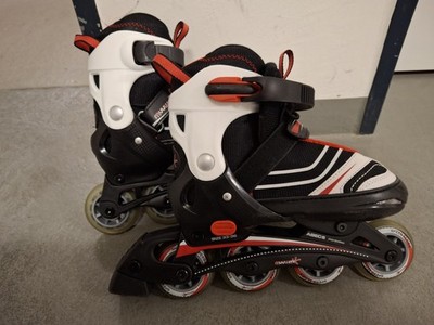 Inline Skates Rollschuhe für Kinder, Einstellbar  Gr. 33-36 Top Zustand