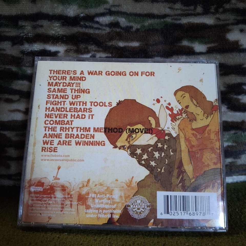 Flobots Fight With Tools SIGNED AUTOGRAPHED CD 2008 Experimental Hip Hop Foto 2 de 4