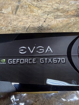 EVGA GeForce GTX 670 Grafikkarte 2GB GDDR5 Video Card PCI Express 