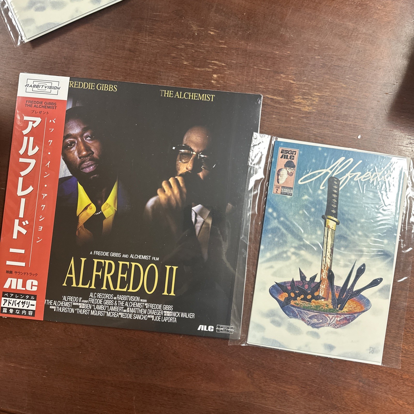 Freddie Gibbs & The Alchemist Alfredo 2 'Laser Disc Cover' Vinyl 2LP - Brand New