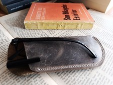 Handmade Genuine Leather Glasses Case -17,5 X 7Cm-Eyeglass Pounch, Sunglasses