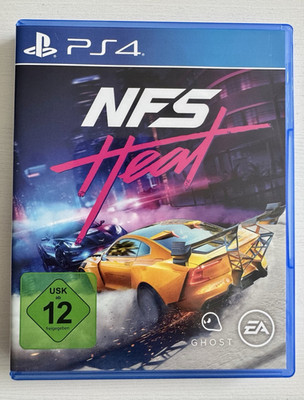 Need for Speed Heat (PS4)   Excellent Condition   Very Little Use -